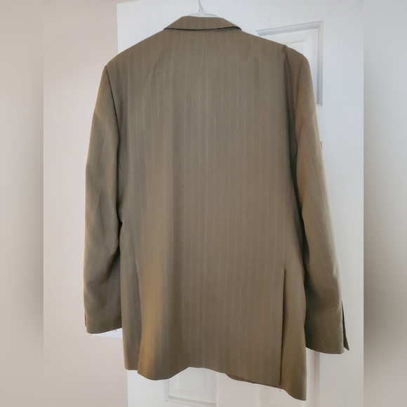 Mens Tan Dress Suit 38R - Picture 16 of 16